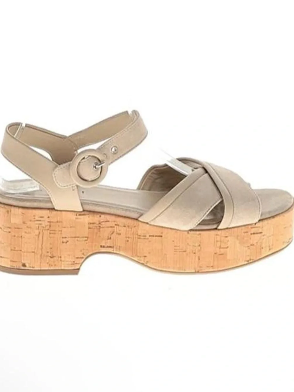 M.Gemi Angela Cork Platform Sandal